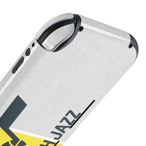 NBA Utah Jazz Split Canvas Nintendo Switch Lite Skin