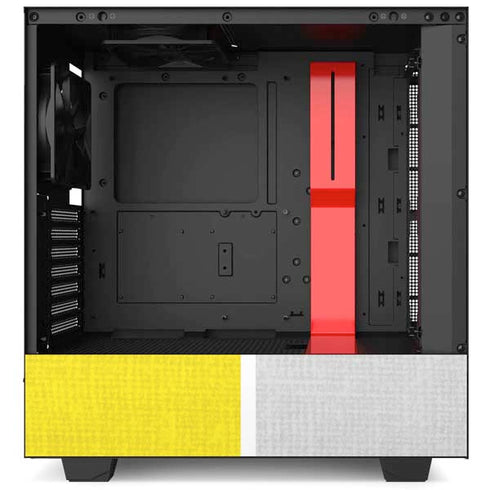 NBA Utah Jazz Split Canvas NZXT H510 Compact ATX Mid-Tower Case Skin