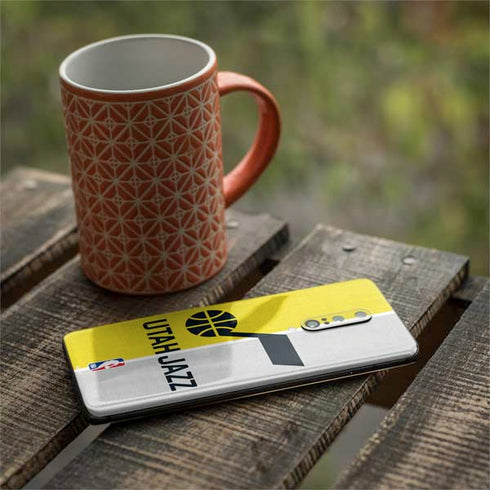 NBA Utah Jazz Split Canvas OnePlus 7 Pro Skin