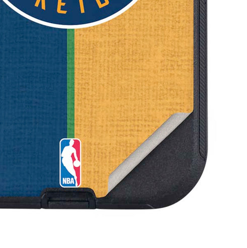 NBA Utah Jazz Split Canvas Otterbox Defender iPhone Skin