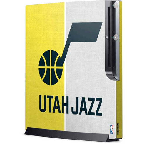 NBA Utah Jazz Split Canvas Playstation 3 & PS3 Slim Skin