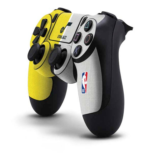 NBA Utah Jazz Split Canvas PS4 Controller Skin
