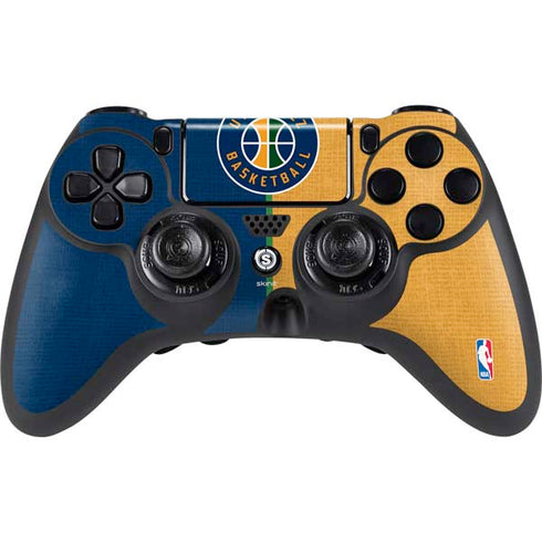NBA Utah Jazz Split Canvas PlayStation PS4 Skins