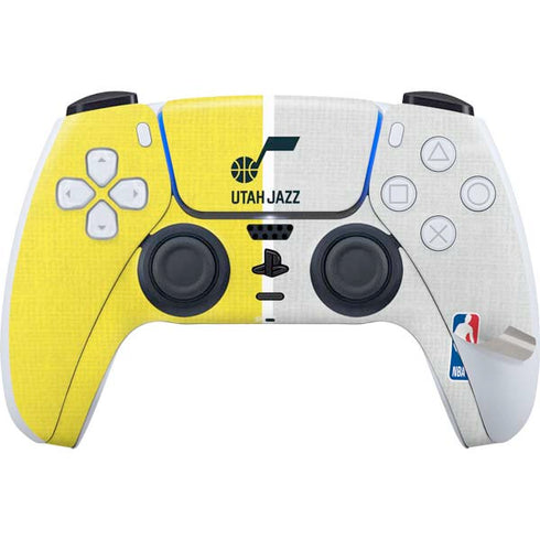 NBA Utah Jazz Split Canvas PS5 Pro Bundle Skin