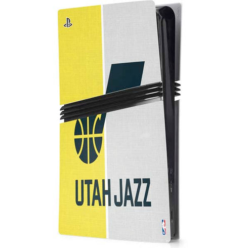 NBA Utah Jazz Split Canvas PlayStation PS5 Skins