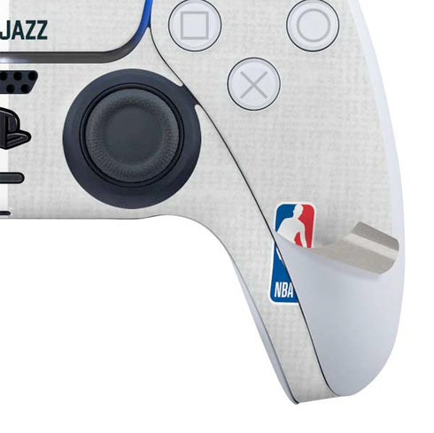NBA Utah Jazz Split Canvas PS5 Slim Digital Edition Bundle Skin