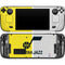 NBA Utah Jazz Split Canvas Steam Deck Handheld Gaming Computer OLED Skin