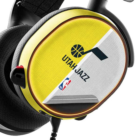 NBA Utah Jazz Split Canvas SteelSeries Arctis 3 Skin