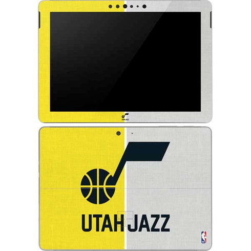NBA Utah Jazz Split Canvas Surface Go Skin