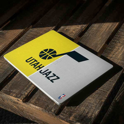 NBA Utah Jazz Split Canvas Surface Laptop 2 Skin