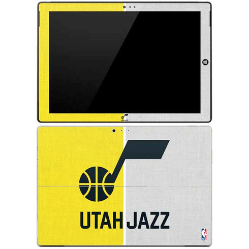 NBA Utah Jazz Split Canvas Surface Pro 3 Skin