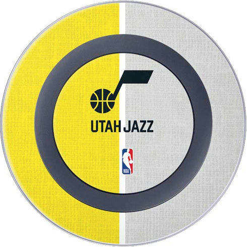 NBA Utah Jazz Split Canvas Wireless Charger Skin