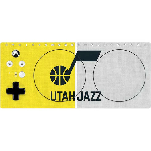 NBA Utah Jazz Split Canvas Xbox Adaptive Controller Skin