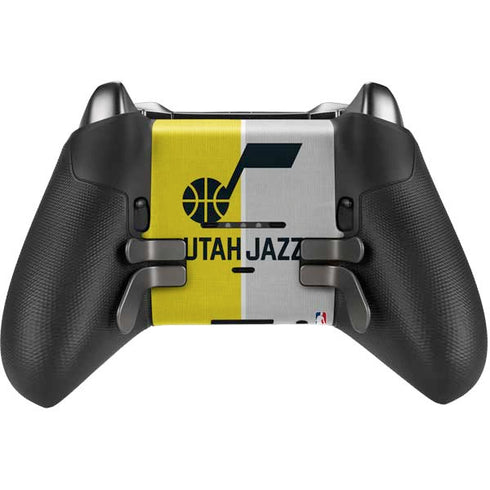 NBA Utah Jazz Split Canvas Xbox Elite Wireless Controller Series 2 Skin