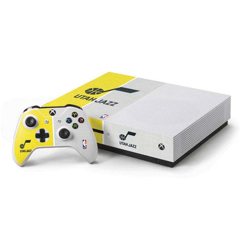 NBA Utah Jazz Split Canvas Xbox One Skins