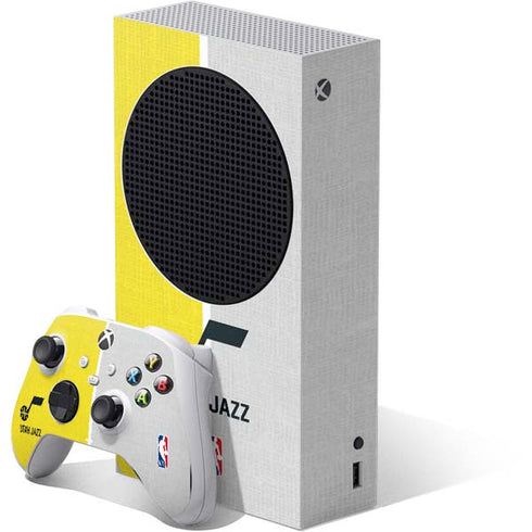 NBA Utah Jazz Split Canvas Xbox Series S Bundle Skin