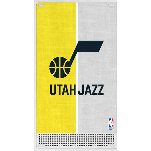NBA Utah Jazz Split Canvas Xbox Series S Console Skin