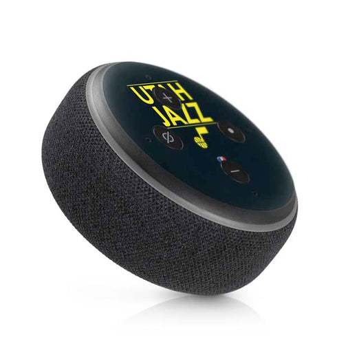 NBA Utah Jazz Standard - Black Amazon Echo Dot Skin