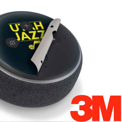 NBA Utah Jazz Standard - Black Amazon Echo Dot Skin
