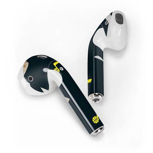 NBA Utah Jazz Standard - Black Apple AirPods 2 Skin