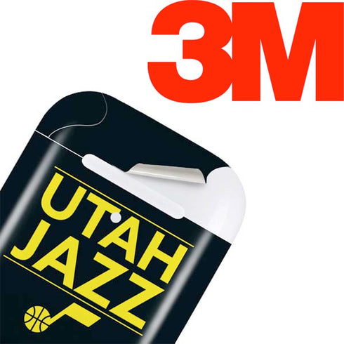 NBA Utah Jazz Standard - Black Apple AirPods 2 Skin