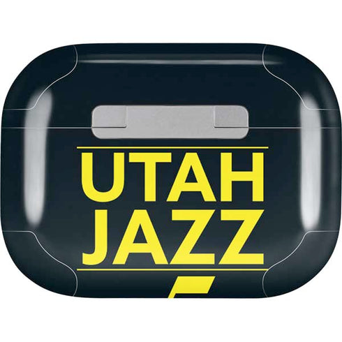 NBA Utah Jazz Standard - Black AirPods Skins