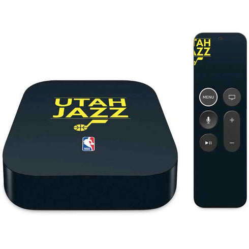 NBA Utah Jazz Standard - Black Apple TV Skin