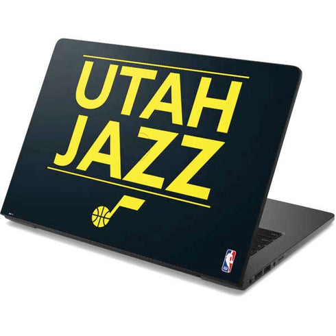 NBA Utah Jazz Standard - Black Dell Chromebook Skin