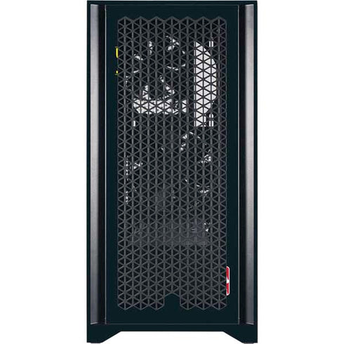 NBA Utah Jazz Standard - Black Corsair 4000D Tempered Glass Mid-Tower ATX Case Skin