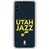 NBA Utah Jazz Standard - Black Galaxy A10e Clear Case