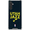 NBA Utah Jazz Standard - Black Galaxy A17 Clear Case