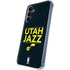NBA Utah Jazz Standard - Black Galaxy A35 5G Clear Case