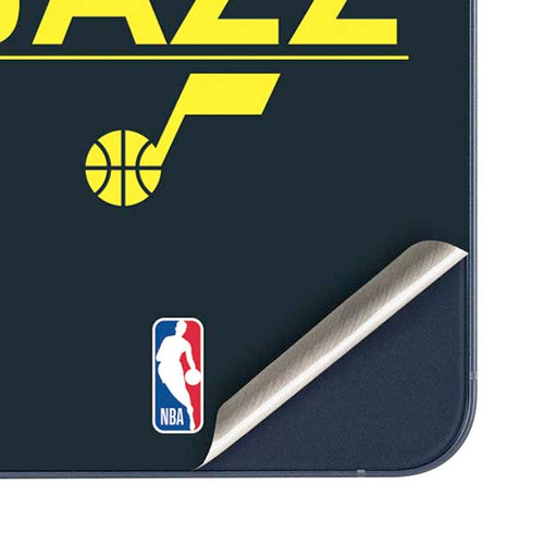 NBA Utah Jazz Standard - Black Galaxy A35 5G Skin