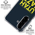 NBA Utah Jazz Standard - Black Galaxy A36 5G Clear Case