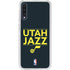 NBA Utah Jazz Standard - Black Galaxy A50 Clear Case