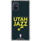 NBA Utah Jazz Standard - Black Galaxy A51 5G Clear Case