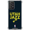 NBA Utah Jazz Standard - Black Galaxy A52 5G Clear Case