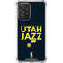 NBA Utah Jazz Standard - Black Galaxy A52 5G Clear Case