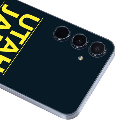 NBA Utah Jazz Standard - Black Galaxy A55 5G Skin