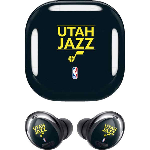 NBA Utah Jazz Standard - Black Galaxy Buds Pro Skin