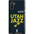 NBA Utah Jazz Standard - Black Galaxy Note 10 Pro Case