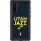 NBA Utah Jazz Standard - Black Galaxy Note 10 Waterproof Case