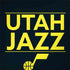 NBA Utah Jazz Standard - Black Galaxy Note 8 Skin