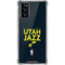 NBA Utah Jazz Standard - Black Galaxy Note20 5G Clear Case