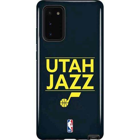 NBA Utah Jazz Standard - Black Galaxy Note20 5G Pro Case