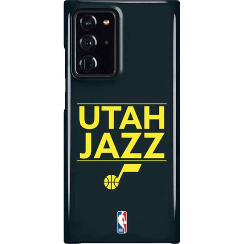 NBA Utah Jazz Standard - Black Galaxy Note20 Ultra 5G Lite Case