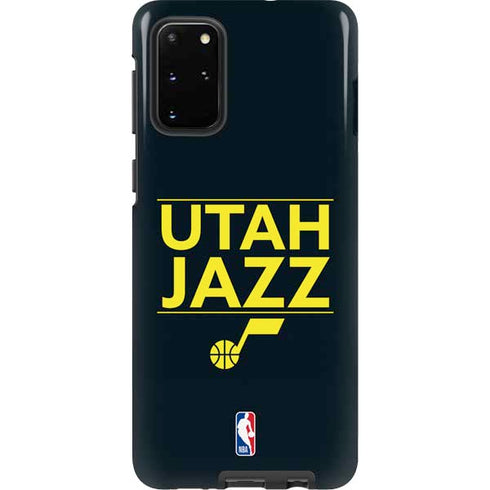 NBA Utah Jazz Standard - Black Galaxy S20 Plus Pro Case