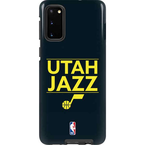 NBA Utah Jazz Standard - Black Galaxy S20 Pro Case