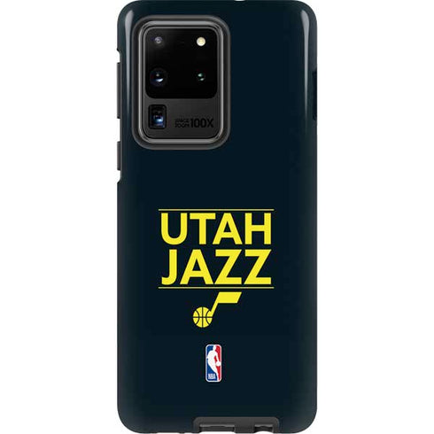 NBA Utah Jazz Standard - Black Galaxy S20 Ultra 5G Pro Case