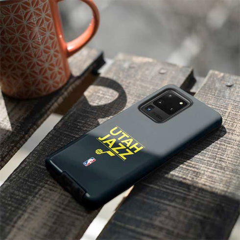 NBA Utah Jazz Standard - Black Galaxy S20 Ultra 5G Pro Case